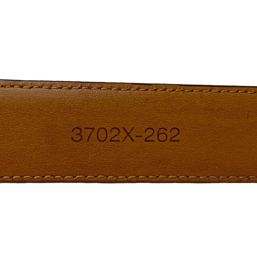 JoS. A. Bank Cedar Brown Polished Genuine Leather‎ Dress Belt